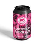 Raspberry Lemonade Soda with no artificial sweeteners